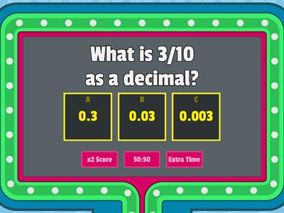  Fractions & Decimals