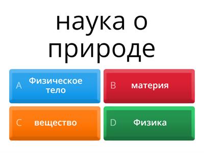 научные методы познания природы