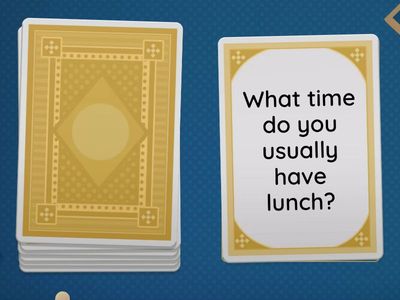 Present Simple speaking