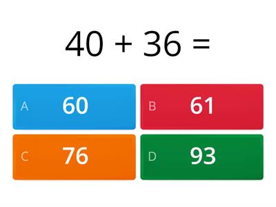 2-digit addition and subtraction