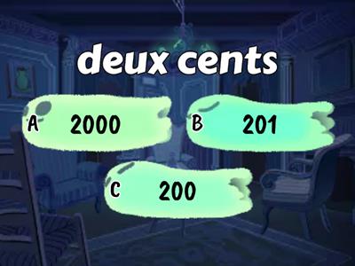 Les nombres de 100 à 1000