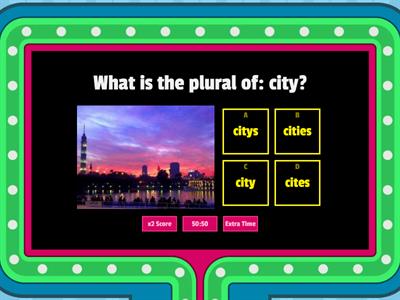 Plural nouns