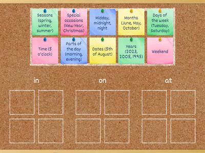 Preposition of time (rules)
