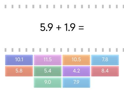 ÔN TẬP PHÉP CỘNG SỐ THẬP PHÂN