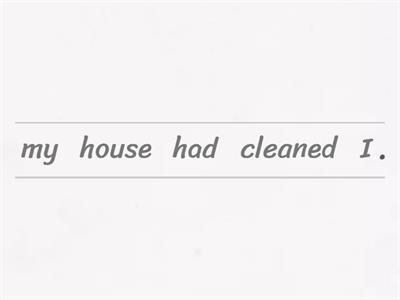 HAVE/GET something DONE