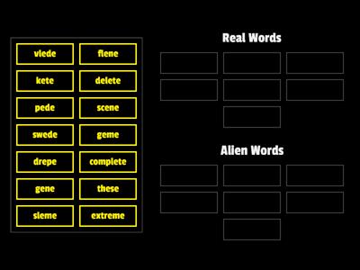 Alien Spotter - Split Digraph 'e_e'