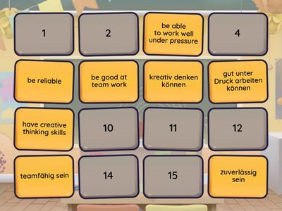 Einheit 5 - Berufliche Fähigkeiten und Qualitäten