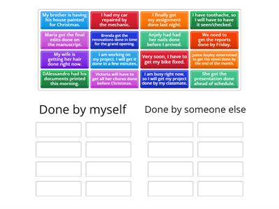 AG1 Passive causative - Review