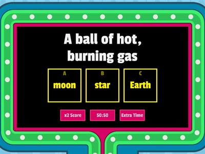 Stars Vocabulary Review