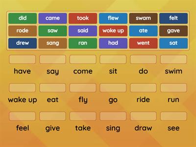 SM 3 irregular verbs 