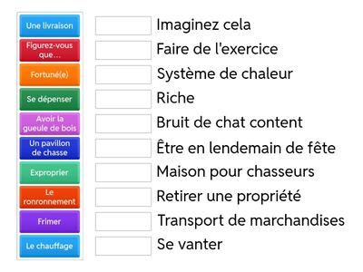Vocabulaire Français