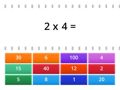 Grade 2 multiplication
