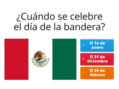  DIA DE LA BANDERA DE MÉXICO