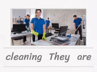 verb to be and present continuous