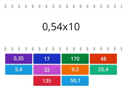 Πολλαπλασιάζω με το 10 , 100 και 1000