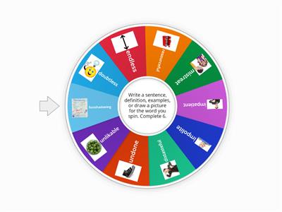 Prefix and Suffix Review