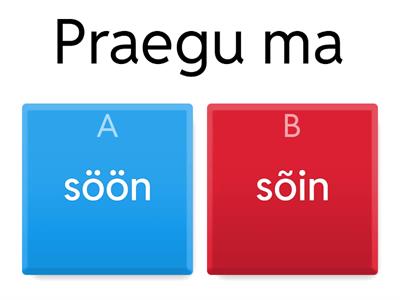 Sööma, olevik ja minevik