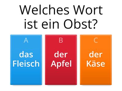 Menschen A1.1. -Lektion 9 Wortschatz