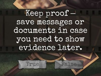 True or False? How to Complain Effectively