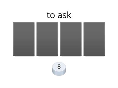 Verbs #3 - Grade 5-6 - Activity #6