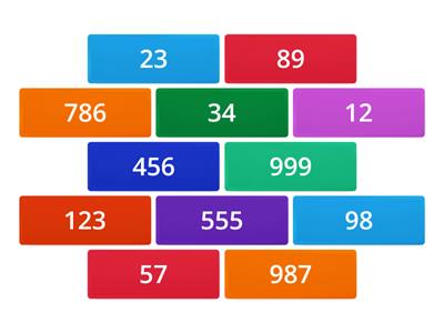 Rounding to the nearest 10 (Whole numbers)