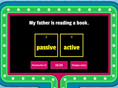 Passive or Active voice?