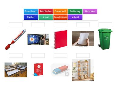 classroom objects 5th grade