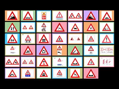 Segnali Stradali di Pericolo