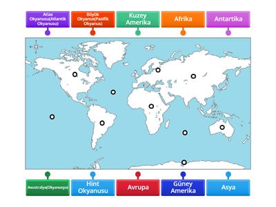 6. Sınıf Kıtalar Ve Okyanuslar