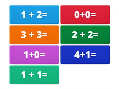 Basic Math Addition Facts