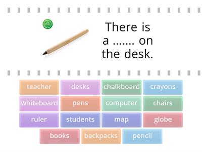 1º ESO classroom objects and (3)