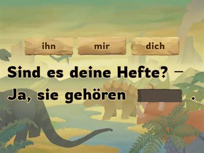  Personalpronomen in Dativ