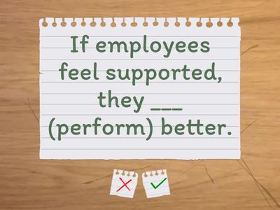 Complete the sentences with the correct conditional form and the correct linker.