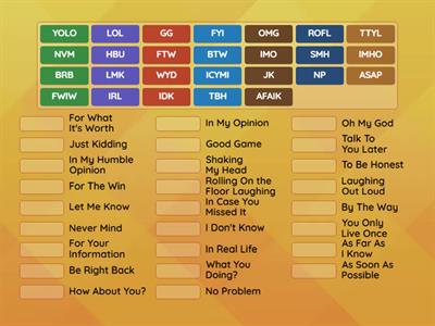 Texting Language (ESL)