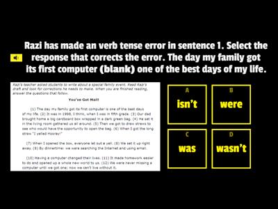 Unit 7  Part 1- Revising and Editing