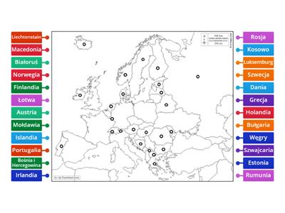 Mapa polityczna Europy