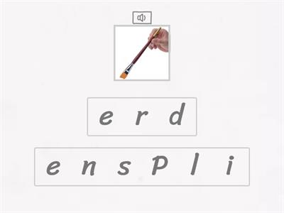 Die Schulsachen Grundschule