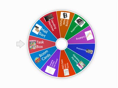 Work Skills Choice Wheel