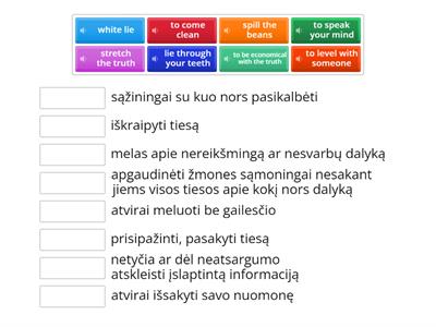 Idioms related to lying (Lithuanian)