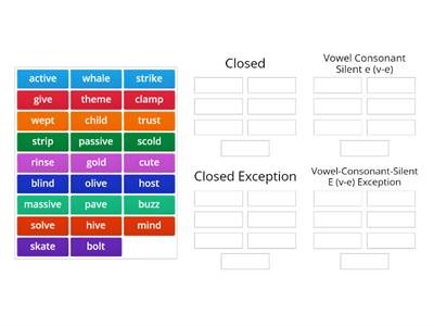 Step 4 Syllable Sort