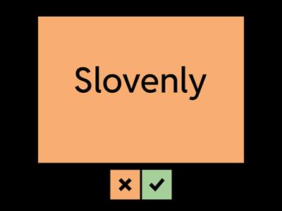 FCE Extreme adjectives 