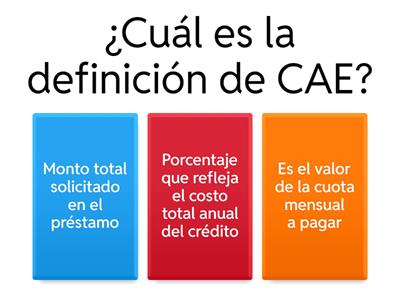 crédito, ahorro e inversiones