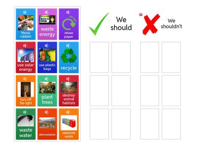 Environmental problems  should/ shouldn`t