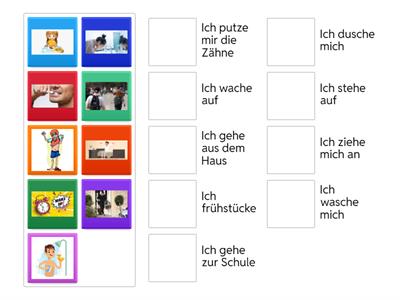 Y7 German Daily Routine 1