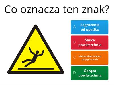 Quizz o oznaczeniach