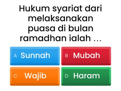 Ibadah di Bulan Ramadhan