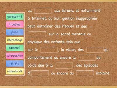 Les conséquences d'Internet sur la santé des jeunes : Delf B2: Katranidou