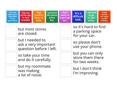 Compound Sentences with SO and BUT