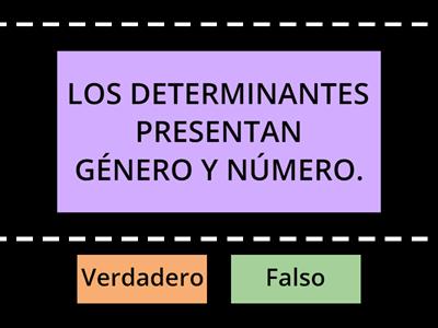 LOS DETERMINANTES