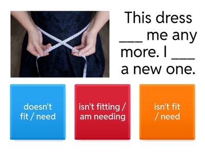 Action and state verbs 